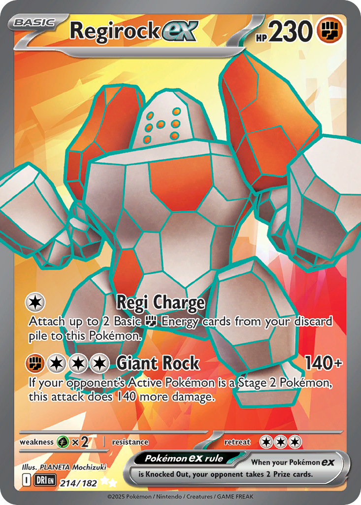 Regirock ex